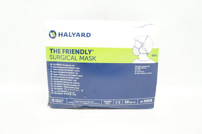 Halyard 59928 The Friendly Face Surgical Mask, White - Box of 50